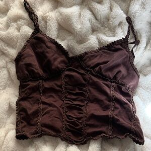Tilly's Brown Tank Top